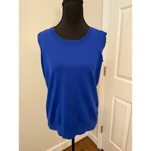 Talbot's Royal Blue Sweater Vest